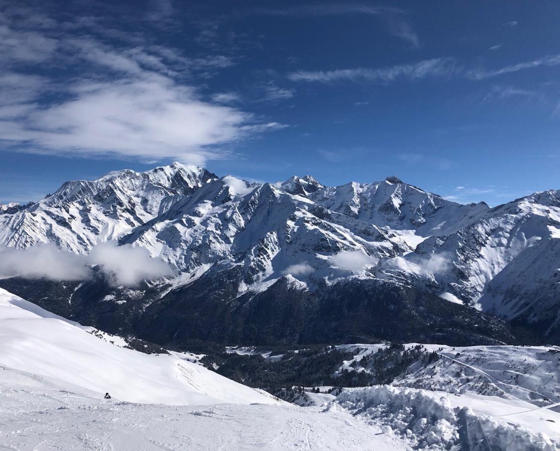 Bel Appartement Au Decor Montagnard - 80M2 Les Contamines-Montjoie Luaran gambar