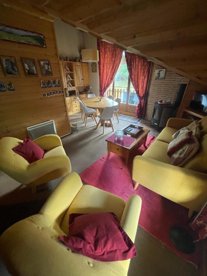 Bel Appartement Au Decor Montagnard - 80M2 Les Contamines-Montjoie Luaran gambar